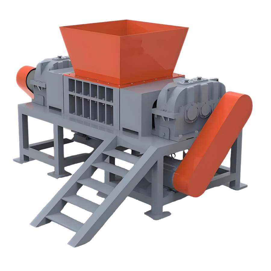 Double axis shredder