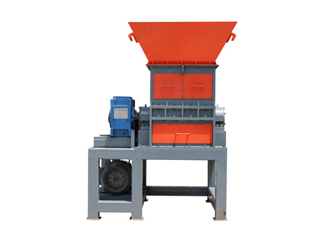 single shaft shredder