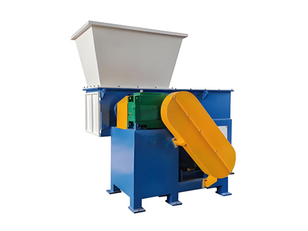 single shaft shredder