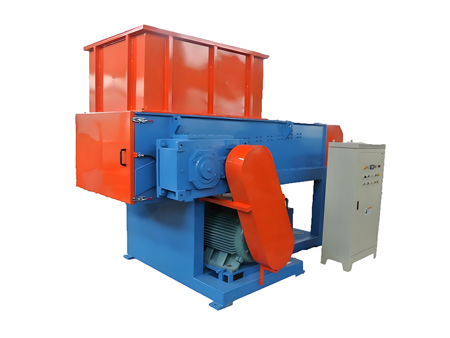 single shaft shredder