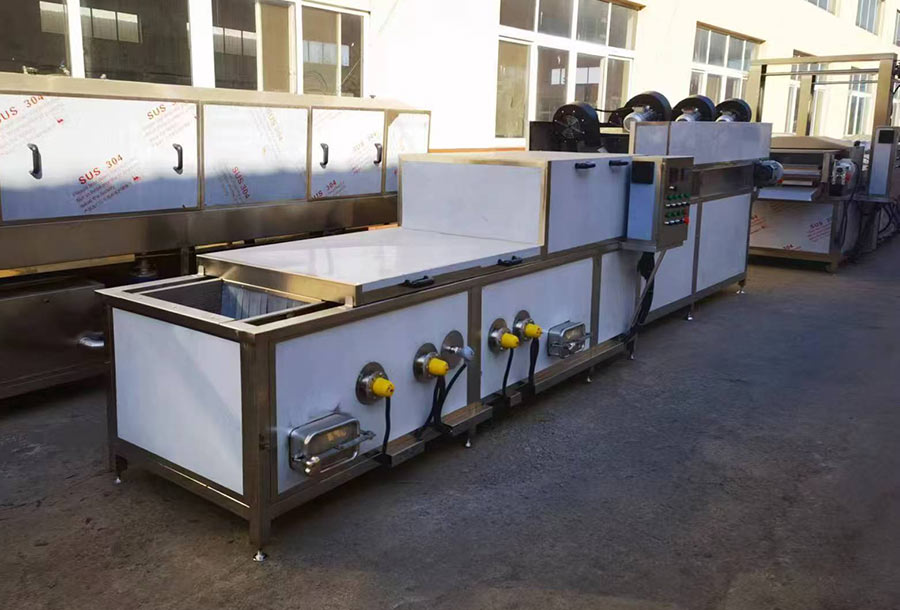 Hazardous waste treatment production line